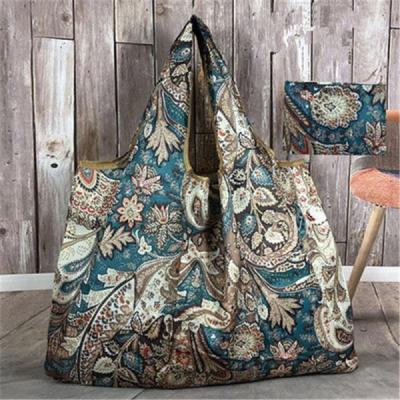 ✧◄ Big Size Thick Nylon Large Tote ECO Reusable Polyester Portable Shoulder Womens Handbags Folding Pouch Shopping Bag Foldable