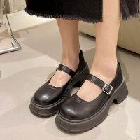 Shoes for Women 2023 High Quality Round Head Womens Flats Summer Mary Jane Flats Buckle Strap Shoes Ladies Zapatos Planos