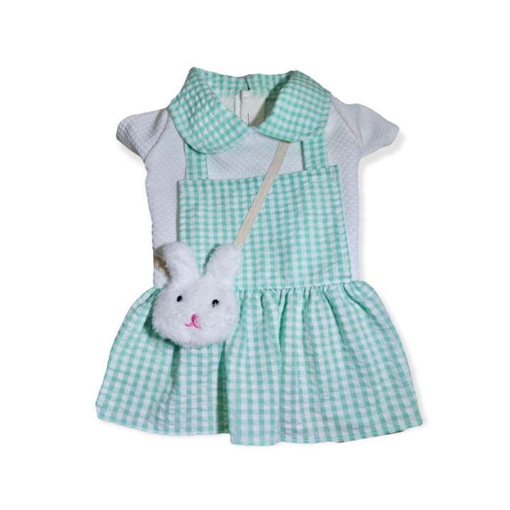 animal-go-round-เสื้อผ้าเครื่องแต่งกาย-สัตว์เลี้ยง-หมา-แมว-สุนัข-รุ่น-bunny-mint-girl