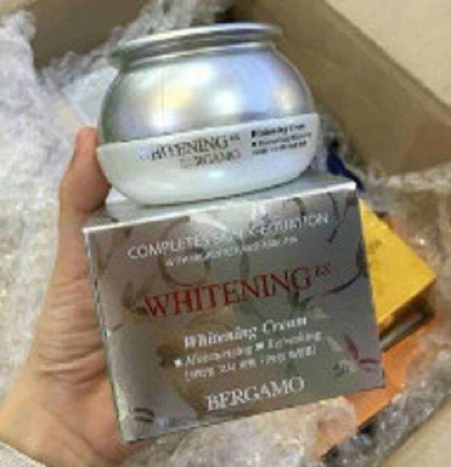 Kem dưỡng trắng da và chống nhăn BERGAMO WHITENING EX WRINKLE CARE ...