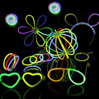 ☬☎✖ Fluorescent Luminous Glasses Party Fluorescent Luminous Bracelets - Glow Luminous - Aliexpress