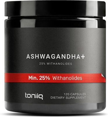 Toniiq Ashwagandha + Withanolides 25% 120Capsule