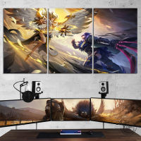 No Frame Video Game Poster Alice Divine Owl Natalia Midnight Raven ML Mobile Legends Canvas Painting Home Decor Wall Art Gift