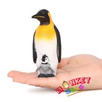 Monkey Toys - โมเดลสัตว์ Penguin นกเพนกวิน จักรพรรดิ ขนาด 14.00 CM (จากหาดใหญ่)