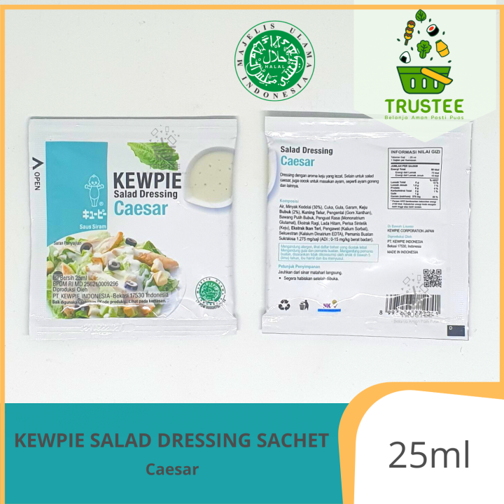 KEWPIE Salad Dressing Caesar Sachet 25/15 Lazada Indonesia