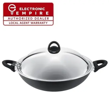 NEW Tefal Hard Anodised Wok 32cm