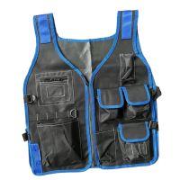 【LZ】﹍  Ajustável Eletricista Trabalho Vest Hardware Ferramenta Armazenamento Bag Multi bolsos Casa