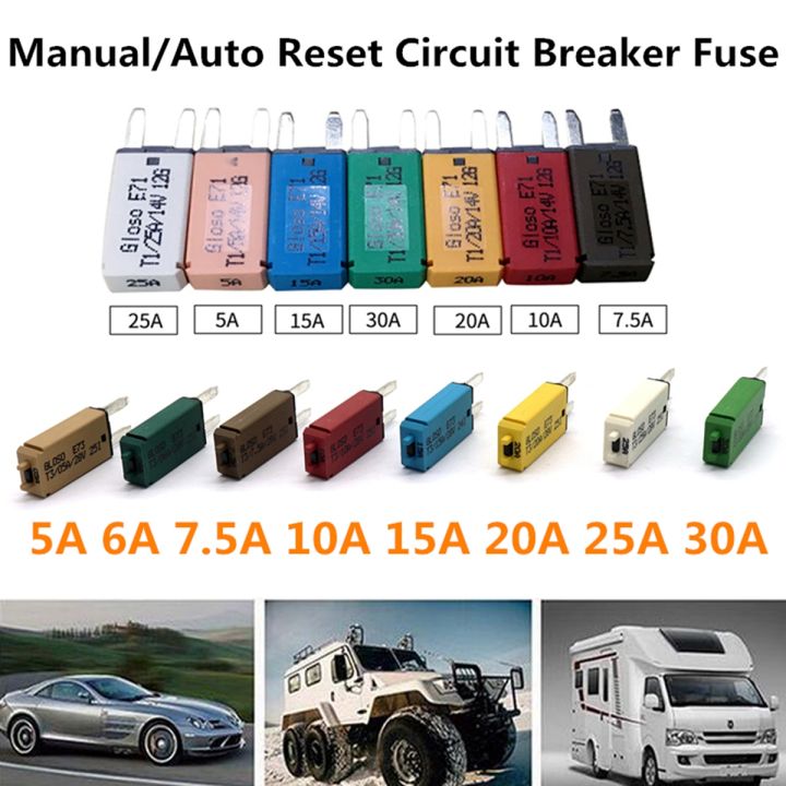 yf-manual-automatic-resettable-circuit-fuse-12-24v-5-6-7-5-10-15-20-25-30a-plastic-for-over-current-protection