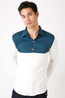 เสื้อเชิ้ตแต่งสี ผ้าOxford by Buccaneer