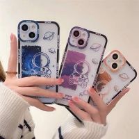 Soft TPU Mobile Phone Case Cute Astronaut Pattern for IPhone 13 12 Mini 11 12 13 Pro Max X XR XS Max SE 2020 6 6S 7 8 Plus