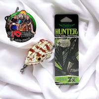 ถูกสุด  เหยื่อปลอม กบยางฮันเตอร์ZX HUNTER ZX เบ็ดไทเทเนียม ตกปลา กบยางขายดี