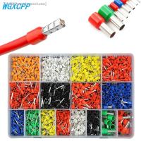 ♘ 400-2120PCS BoxVE Tubular Crimp TerminalsWire Insulated TerminatorBlock Cord End ConnectorElectrical Tube Terminal