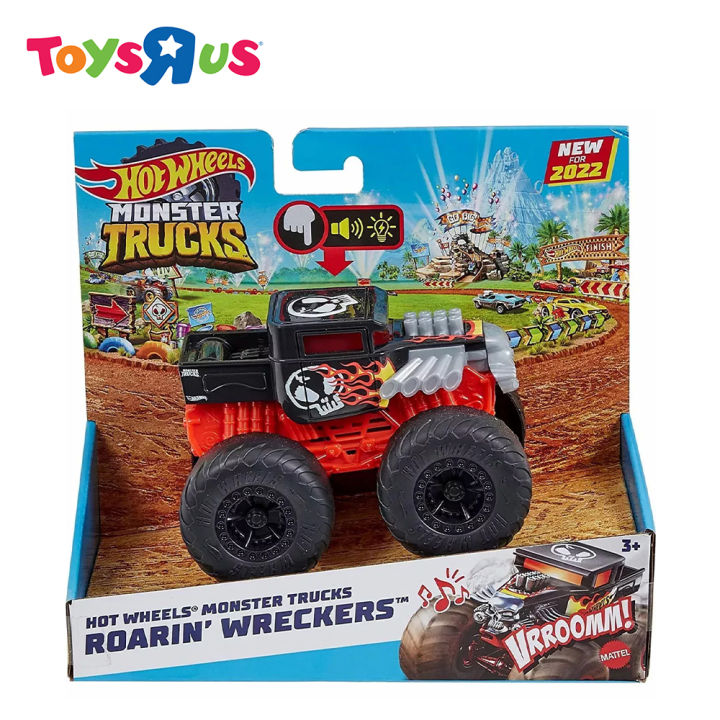 Hot Wheels Monster Trucks Roarin' Wreckers - Boneshaker