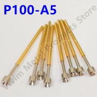 【LZ】umbmh3 100PCS P100-A5 Spring Test Probe Test Pin For Testing Circuit Board 33.35mm P100-A Nickel-Plated Head Dia 2.5mm Pogo Pin Tool