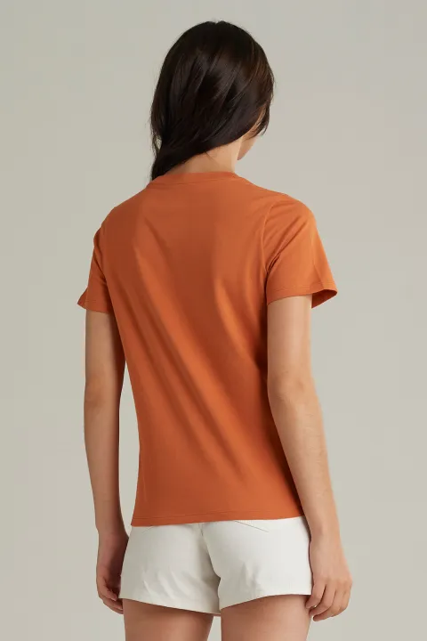 mc-jeans-เสื้อยืดแขนสั้นผู้หญิง-คอกลม-สีส้ม-mtsza67