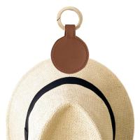 Magnetic Hat Clip Magnetic Hat Clip For Traveling Strong Magnetic Hat Holder Leather Clips Holding Cap On Bag Suitable For Sun