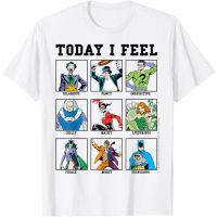 Dc Comics Batman Villains Today I Feel Emotional Box Up T-Shirt Valentines Day gift