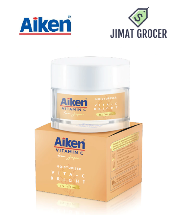 Aiken VitaC Bright Moisturiser 40g Lazada