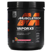 MuscleTech, VaporX5, Pre-Workout, 30 Servings,100% Original