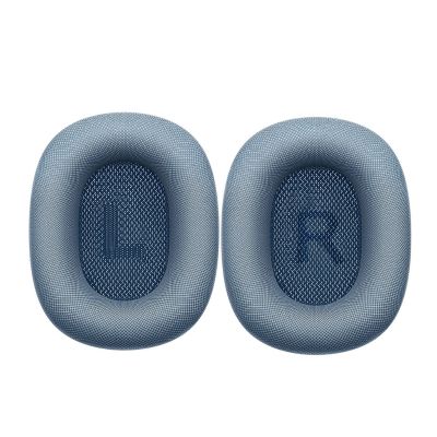 สำหรับ-AirPods Max ฝาครอบหูฟังแผ่นรองหูฟังเปลี่ยนชุดหูฟังฟองน้ำอุปกรณ์เสริมพร้อมโครงสร้างตาข่ายถัก