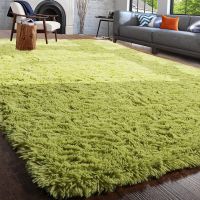 【SALES】 Fluffy Soft Green Living Room Room Carpet Large Furry Area Rugs Kids Mat Children Shaggy Bedroom Rug for Nursery Carpet