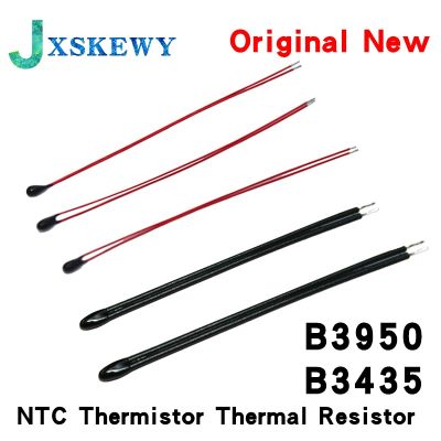 【LZ】 10PCS MF52B MF52D NTC Thermistor Thermal Resistor B3950 B3435 10K 100K 50mm 60mm 80mm 100mm Resistance Red Black