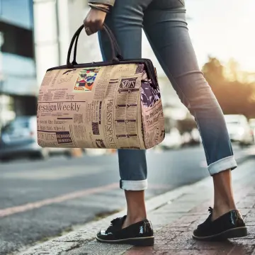 Custom Newspaper Bag Tote, Choose Fabric & Options for Personalized  Crossbody Purse, Single Handle Shopping Bag, Custom Market or Travel Bag -  Etsy