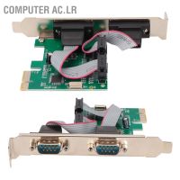 การ์ดต่อขยาย Ac.Lr Pci‐E Serial Com Port Pcie เป็น Rs232 สําหรับคอมพิวเตอร์ตั้งโต๊ะ