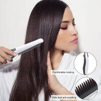 มัลติฟังก์ชั่หวีแปรงเครา Straightener ผมตรงหวีผมตรงเครื่องม้วนผม Quick Hair Styler สำหรับชาย