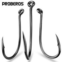 PROBEROS 20PCS Octopus Sport Circle Hooks 1/0-2/0-3/0-4/0-5/0# Single Fishing Hooks Offset Barbed Fishhook Fishing Accessories Accessories