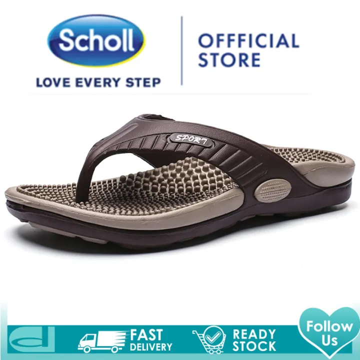 scholl flip flops mens