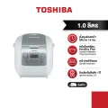 Toshiba หม้อหุงข้าวดิจิตอล รุ่น RC-10NMF(WT)A ความจุ 1 ลิตร (สีขาว). 