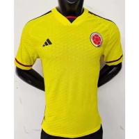 2022 World Cup Colombia Home Players Soccer Jersey