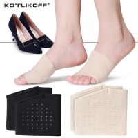 Metatarsal Sleeve Pads Silicone Forefoot Pads Toe Separator Cushion Half Toe Bunion Sole Toe Hallux Valgus Orthopedic Insole Shoes Accessories