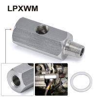 ❈❒✣ Stainless Steel 1/8 BSPT Oil Pressure Sensor Sendor Tee Adapter To 1/8 NPT Gauge T-Piece Car Accessories OGA02