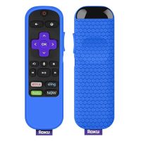 เคสป้องกันสำหรับทีวี Roku TCL นึ่งสติ๊ก3600R ปลอกซิลิโคนระยะไกลกันกระแทกตัวควบคุมระยะไกลผิวป้องกันการลื่น