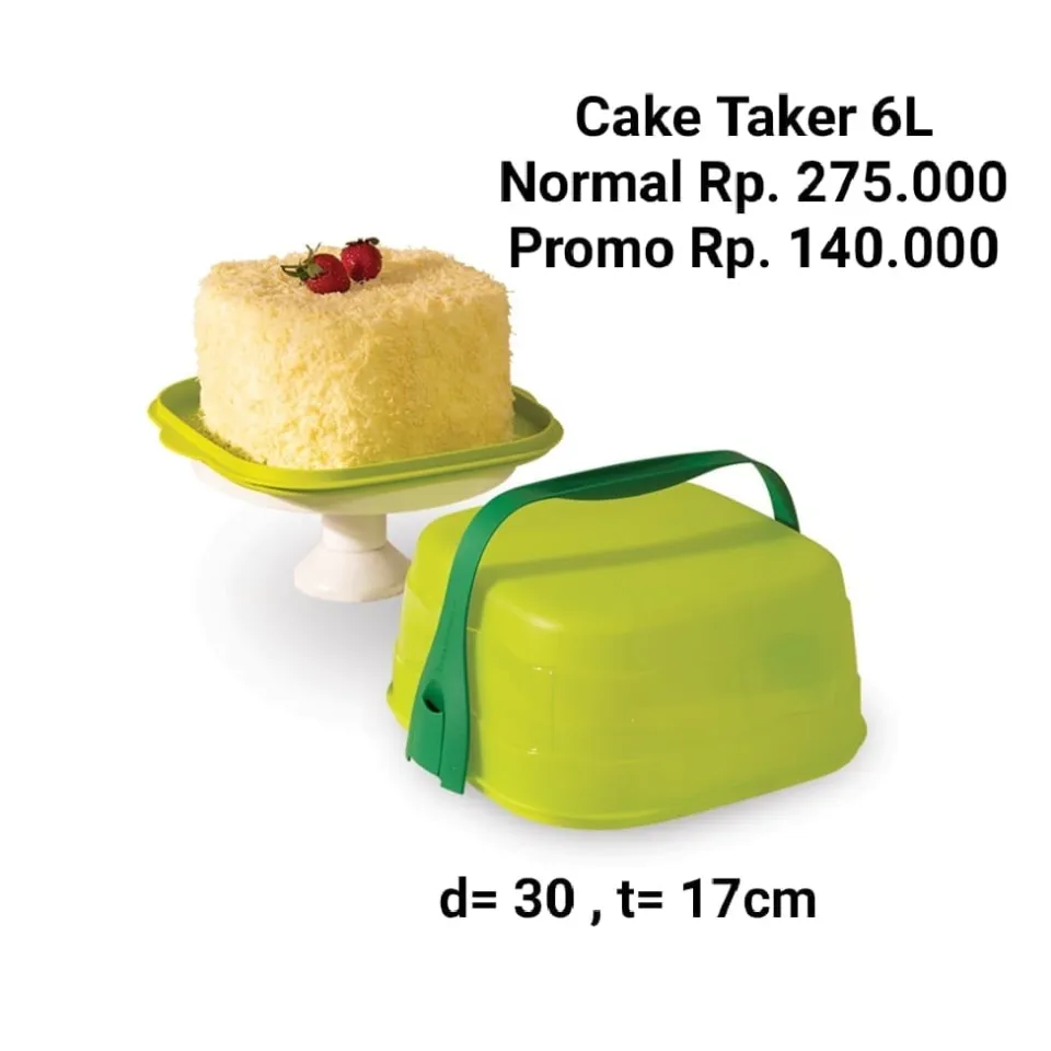 Fresh & Fancy Cake Carrier (1) 6L