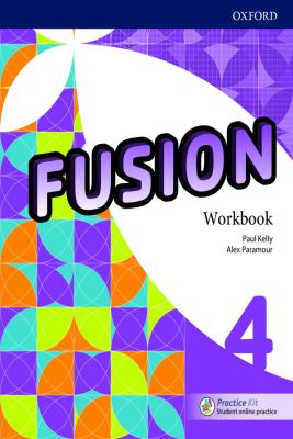 Bundanjai (หนังสือคู่มือเรียนสอบ) Fusion 4 Workbook with Practice Kit (P)
