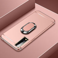 LANLIN สำหรับ Vivo Y20s Vivo Y20i Vivo Y20 Vivo Y20s[G] เคสโทรศัพท์หรูหรา3 In 1 Matte Ultra Thin Anti-Scratch กันกระแทก Electroplated กรอบ Hard PC ฝาหลังสำหรับ Vivo Y20s พร้อมที่วางขาตั้งแหวน