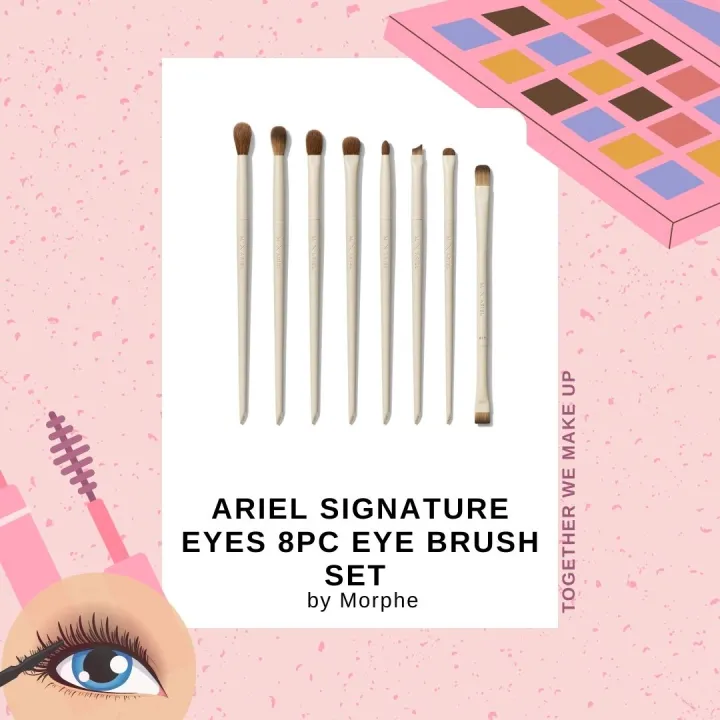 Morphe Ariel Signature Eyes 8pc Eye Brush Set Lazada PH