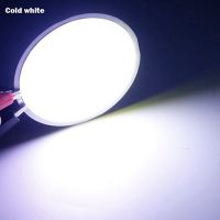 Cob ทรงกลม82มม. แหล่ง Led สีขาวอุ่นสองสี5W ชิพหลอดไฟไฟ Led สำหรับโคมไฟอัตโนมัติแบบ Diy ไฟประดับ Dc12v บ้าน