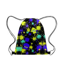 Splatoon 3 Drawstring Bag 2023 Game Storage Bag Streetwear Backpack Cosplay Sport Bags Unique Rucksack Fashion Beach Bag