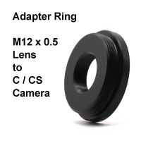 M12 - C M12 - CS อะแดปเตอร์ที่ยึดสกรูโลหะสำหรับ M12x0.5 (S Mount) และ C/cs กล้องอุตสาหกรรม Ccctv