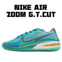 Ready Stock Original✅ NK* Ar* Zom- G- T- Cut 1.0 Breathable Fashion Basketball Shoes Wear-Resistant Non-Slip Ar* Cushion Sports Shoes GREEN （Free Shipping）