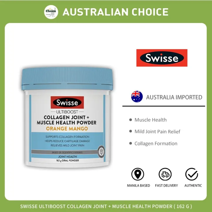 Swisse Collagen Joint + Muscle Health Powder 162g Australia Imported |  Lazada PH