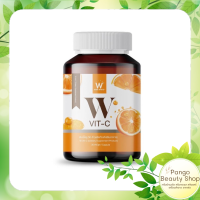 Wink White​ W Vit-C วิงค์ไวท์ ดับเบิ้ลยู วิตามินซี   ผลิตจากส้มซัทสึมะจากญี่ปุ่น 1 กระปุก มี 30 แคปซูล