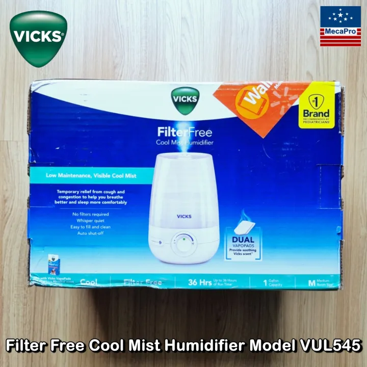 Vicks® Filter Free Cool Mist Humidifier Model VUL545 วิคส์ เครื่องทำ