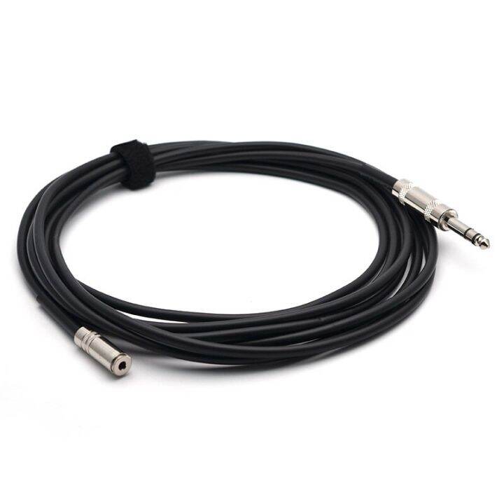 joyo-instrument-cable-cm-02-shielded-stereo-cable-3-5mm-female-to-6-3mm-male-plug-15ft-black