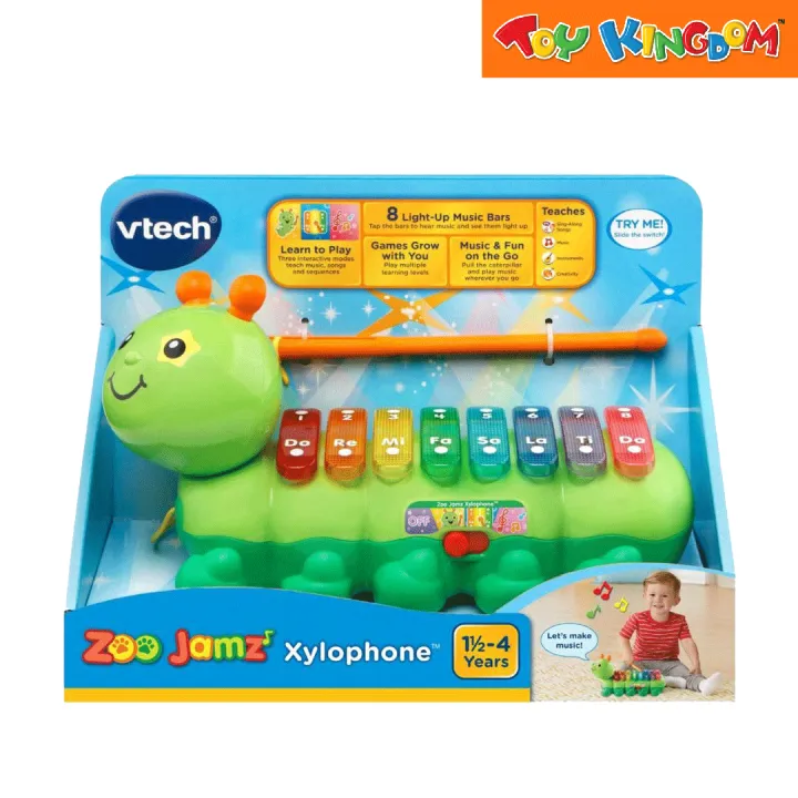 VTech Safari Sounds Caterpillar Xylophone Musical Instrument Lazada PH