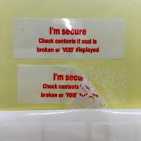 Warranty Sealing Label Sticker Void If Seal Broken Damaged Universal With Years And Months Tear off  Shows VOID Security Label Stickers Labels